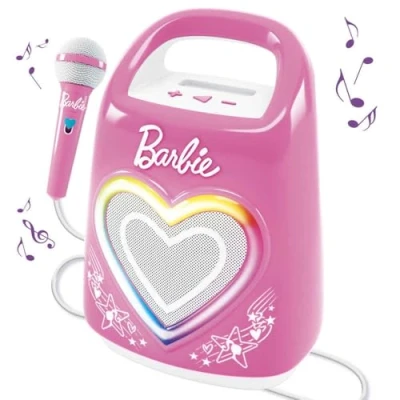 Image de Enceinte Bluetooth LISCIANI Barbie Party Compatible micro Connectivité smartphone Idéal pour chanter et danser