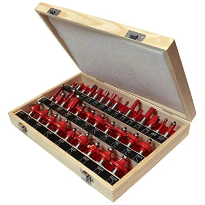 Image de Faithfull RBS35 Coffret de fraises à défoncer Queue 1/2&quot; Carbure tungstène 35 pièces (Import Grande Bretagne)