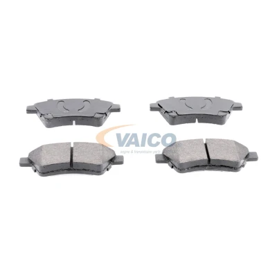 Image de VAICO V46 0159 Jeu de plaquettes frein Q+, Première Monte Essieu avant contact signal d&#039;usure exclu avec vis d&#039;étrier accessoires