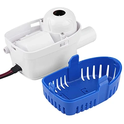 Image de Pompe à Eau Submersible Automatique pour Bateau, 12 V de Cale avec Interrupteur Flotteur Automatique, 750 GPH