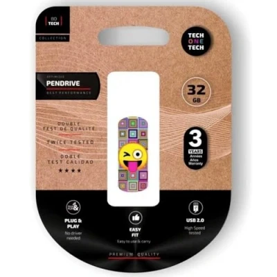 Image de TECH1TECH TEC4402 32 USB GB Tipo A 2.0 Multicolor