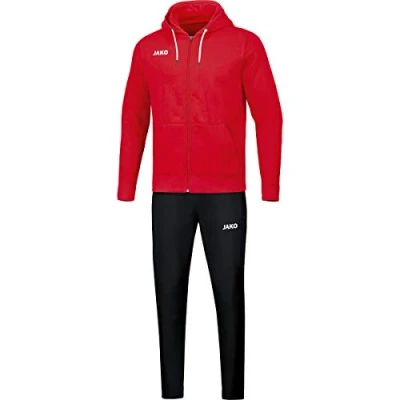 Image de JAKO Ensemble Jogging Base à Capuche, Mixte, Rouge, XL