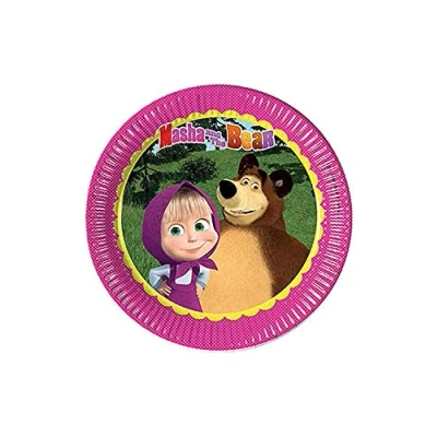 Image de Procos Assiettes, 86511, Multicolore, 23 cm