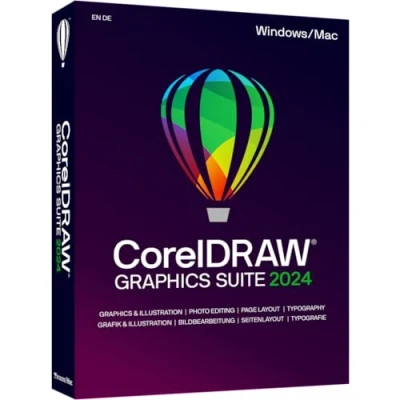 Image de Corel CorelDRAW Graphics Suite 2024, Perpétuelle, 1 appareil, Livraison postale