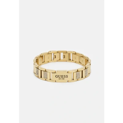 Image de Guess FLAT Chain Unisex Bracelet Yellow goldcoloured, Taille: One Size, gold coloured