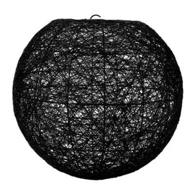 Image de Lum &amp; Co Écran Suspension en forme de boule, bleu foncé, 20 x 19 cm