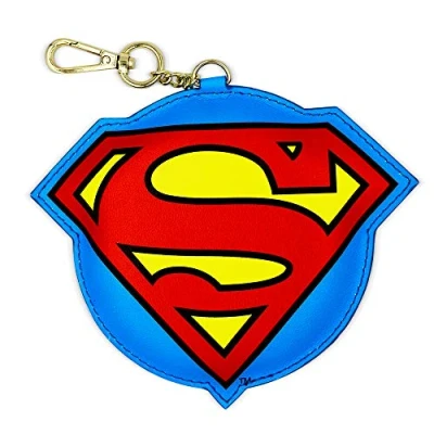 Image de Batterie Externe Originale et Officielle Superman sous Licence Chargeur de téléphone Portable Impression qualité supérieure USB + Micro UBS 2200 mAh 5 V 1 A.
