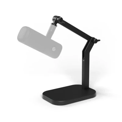 Image de Elgato Wave Desk Stand Support Réglable pour Microphones, Compatible, HyperX, Rode, Fifine, Shure et Plus Encore, Filetage 1/4, 3/8 &amp; 5/8, Enregistrement/Podcast/Streaming