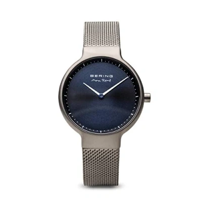 Image de BERING Mixte Analogique Quartz Max René Collection Montre avec Bracelet en Acier Inoxydable &amp; Verre Saphir