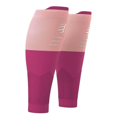 Image de COMPRESSPORT Mixte R2v2 Manchon de Compression Mollets, Rose, T1 EU