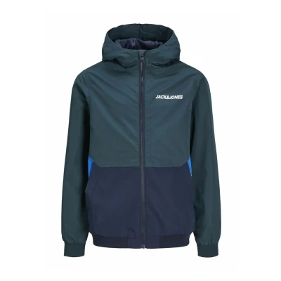 Image de Jack &amp; Jones Junior Jjerush Blocking NOOS JNR Veste misaison pour enfants, Taille: 10a, Dunkelgrün