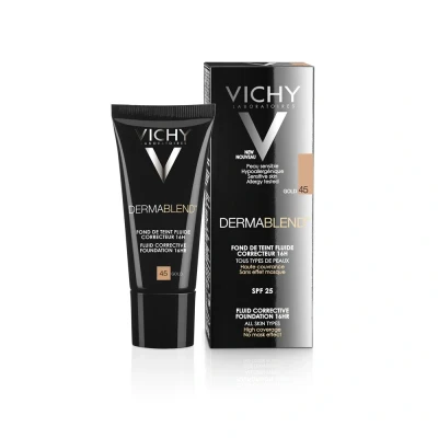 Image de Vichy Fond de teint Dermablend Correcteur 45 Doré 30 ml