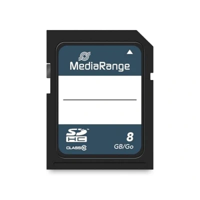 Image de MediaRange Carte mémoire SDHC Classe 10 8 Go