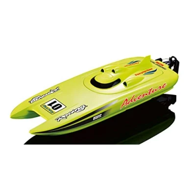 Image de Amewi 26074 Catamaran de Course Adventure RC Bateau à Moteur RTR 450 mm, 26074, Vert