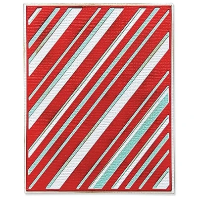 Image de Ensemble de 3 matrices Thinlits Layered Stripes par Tim Holtz