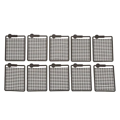 Image de Zerone 10 pcs P¨ºche ¨¤ la Carpe Appat Leurres Hair Rig De Cheveux Bouillie Appats Arr¨ºte Stoppeursstop bouillette