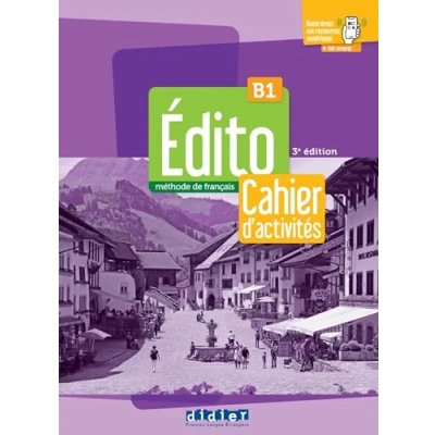 Image de Edito B1 édition 2022 2024 Cahier + didierfle.app Livre d’occasion Très bon