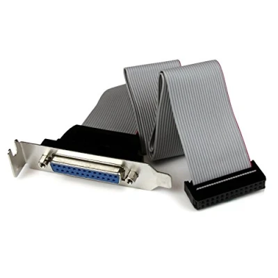 Image de Câble adaptateur de carte mère à faible encombrement avec port parallèle DB25 (F) vers IDC26 40 cm STARTECH