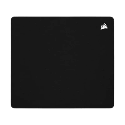 Image de Corsair MM500 v2 Tissu Hybride Tapis de Souris Grand Format pour Le Jeu 45cm x 40cm Revêtement AntiÉclaboussures Bords Cousus AntiFraude Base en Caoutchouc Antidérapante Noir