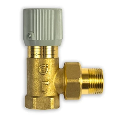 Image de Caleffi 519500 Soupape de Pression Différentielle Réglable 3/4&#039;&#039; avec Échelle Graduée