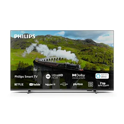 Image de Philips PUS7608 189 cm (75 Pouces) Smart 4K LED TV 60Hz Pixel Precise Ultra HD &amp; HDR10+ Dolby Vision Atmos SAPHI Enceintes 20W Compatible avec l&#039;Assistant Google Alexa