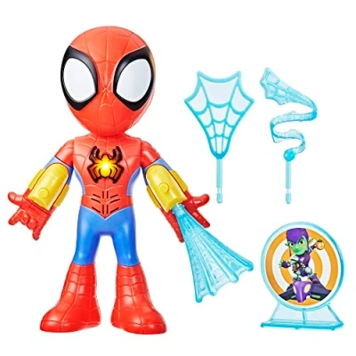 Image de Spidey et ses Amis Extraordinaires, électronique, figurine de 25 cm, jouets préscolaires à partir 3 ans