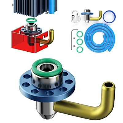 Image de Buse d&#039;origine SCULPFUN S9 Air Assist (sans pompe à air), kit haute vitesse avec tuyau air, structure entièrement en métal, design officiel de site web parfait pour laser