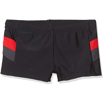 Image de Haute pression Garçon B21 Maillot de bain, Noir/Gris/Turquoise, 14 ans EU
