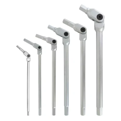 Image de Bondhus K10 HEX PRO, jeu de clés à tête pivotante tailles incluses : 6 pièces 3, 4, 5, 6, 8 et 10 mm
