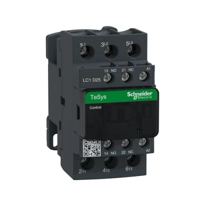 Image de Schneider Electric TeSys LC1D contacteur 3P AC 3 440V 25A bobine 48Vca LC1D25E7