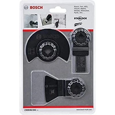 Image de Bosch Accessories 2608662342 Coffret de 3 pièces pour carreleur AIZ 20 ab (1x)/ ATZ 52 SC acz 85 lmt (1x)