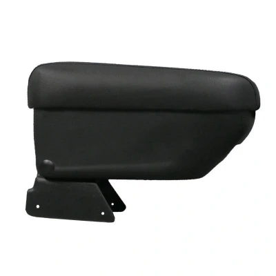 Image de AUTO STYLE Accoudoir simili cuir compatible avec Seat Ibiza 6J 2008 2017 incl. ST, Noir
