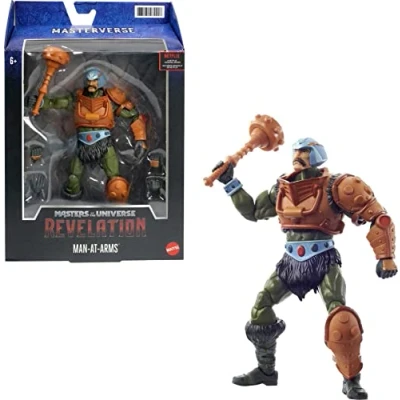 Image de Maîtres de l’Univers Masterverse, figurine articulée combat Le Maître d&#039;Armes 18 cm, jouet pour collectionneurs et enfants dès 6 ans, GYV13