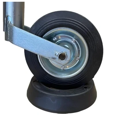Image de HowseHold Cale de roue jockey pour caravanes et remorques Dock en caoutchouc (1)