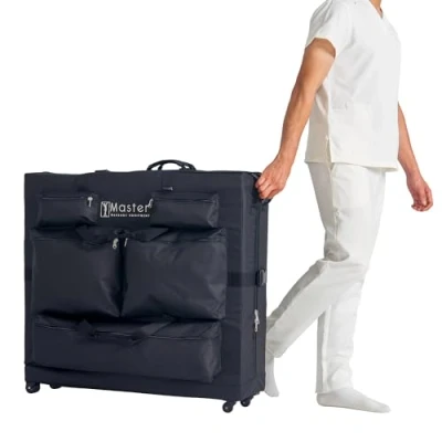 Image de Master Massage Sac de transport taille Universelle avec 5 poches rangement et des bandoulières réglables