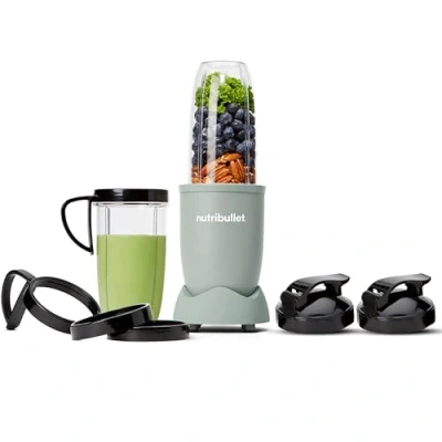 Image de nutribullet Pro 900 Watt, Blender Électrique, Hachoir, puissance de 900w, verres ml et 700ml, Jade mat, NB910MAJD