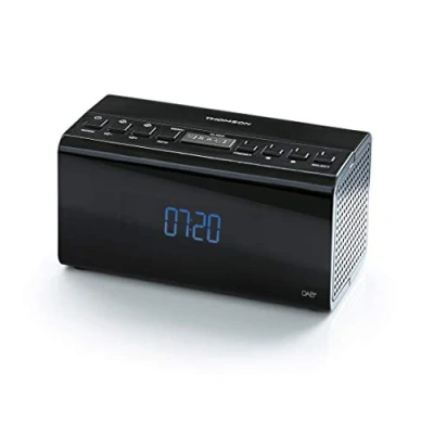 Image de Radio réveil Dab + FM (Cr50dab) Affichage LCD Fonctions Sleep, Snooze et Nap.