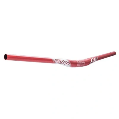 Image de Funn Full On Cintre VTT avec serrage de 31,8 mm et largeur 785 mm, un rehaussé en alliage robuste léger pour VTT, BMX vélo route, rehausse 15 (Rouge)
