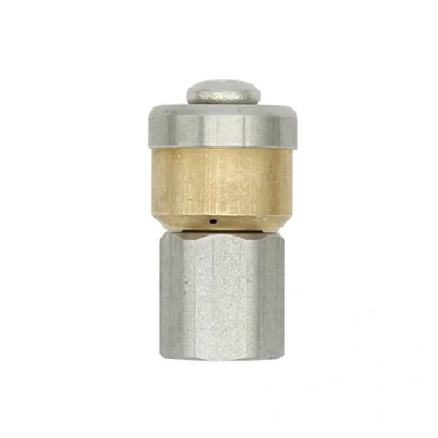Image de 1/8 1/4&quot; 3/8&quot; buse nettoyage canalisation haute pression 250bar femelle nettoyeur pour toilette/égouts/Tuyau (1/8&quot;)