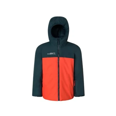 Image de Rock Experience REJJ01231 C786 HELIX PADDED JUNIOR Jacket Unisex 1556 REFLECTING POND+0740 CHERRY TOMATO 4/104