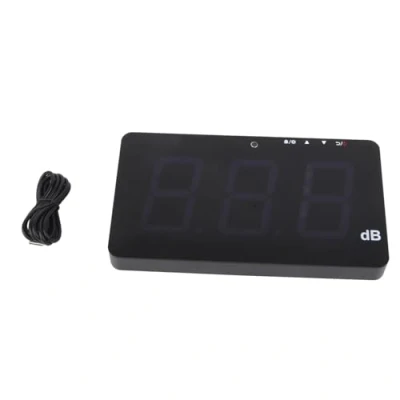Image de Mesureur de niveau sonore mesure bruit décibels haute précision Écran LCD avec plage 30 130 dB (dB)