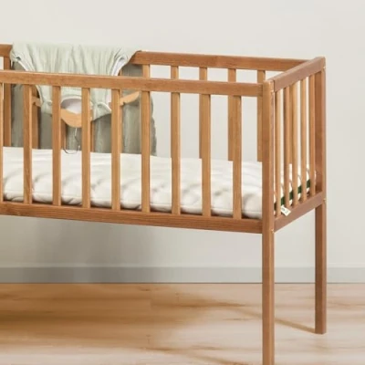 Image de Kadolis Matelas Berceau 50x83x5 cm Aloe R Convient aux Lits Berceaux et Cododos Mousse avec Housse Amovible Lavable Certifié OekoTex