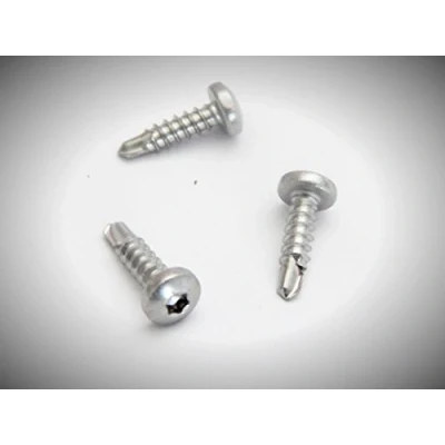 Image de Lot de 100 vis Auto taraudeuses 4,2 x 16 mm En acier inoxydable A2 Avec tête bombée taraudeuse DIN 7504 M TX 20