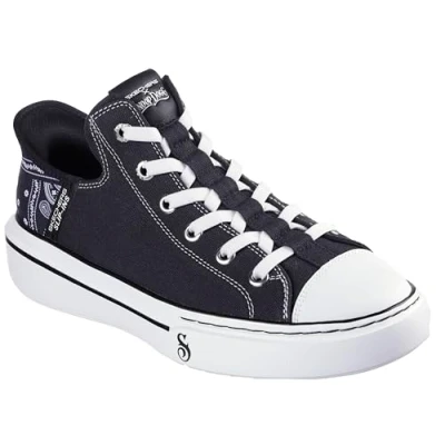 Image de Skechers Snoop Dog : One Og Baskets en toile mains libres pour homme, noir, 41 EU