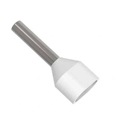 Image de Embouts Double de câble 0,5 16 mm² isolés Gaines d&#039;extrêmité Cables 10 1000 unité sélection: (10 pièces, 0.5 Blanc)