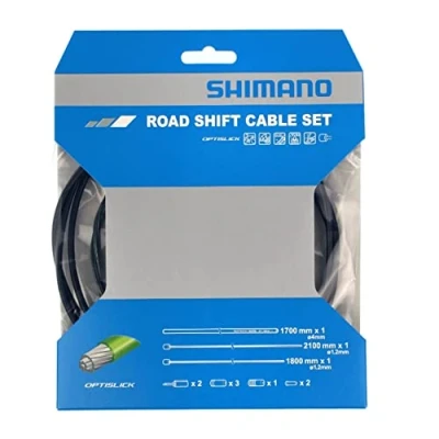Image de SHIMANO Kit Cables de Cambio Optislik Carretera/Negro Y60198010 Taille Unique
