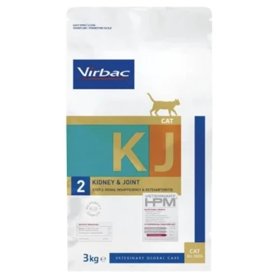 Image de VIRBAC HPM Feline Kidney &amp; Joint KJ2 3 kg
