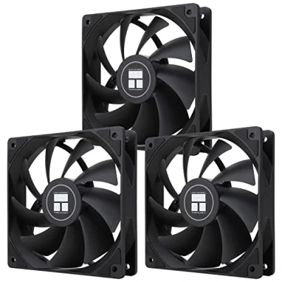 Image de Thermalright TL C12C X3 ventilateur de CPU 120 mm boîtier 4 broches PWM silencieux avec roulement S FDB inclus, jusqu&#039;à 1550 tr/min (3 pièces)