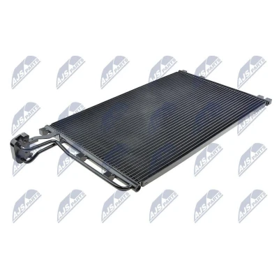 Image de NTY CCS VV 008 Condenseur De Clim sans déshydrateur Aluminium 658mm VOLVO: C30, V50, S40 II