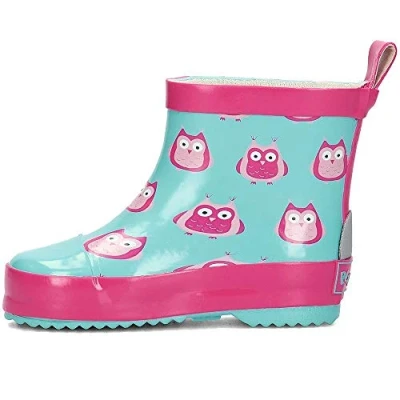 Image de Playshoes Bottes En Caoutchouc Basses Sabots Mixte Enfant, Hiboux, 30/31 EU